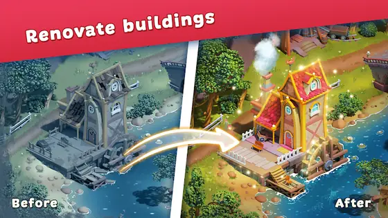 Gem Valley - Match 3 & Restore